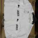 Lacoste Men's Cotton Pajama Top
 (White, XXL)