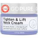 goPure Tighten & Lift Neck & Chest Moisturizer Cream for Visibly Firming, Tightening and Lifting Wrinkles & Crepey Skin, 1.7oz