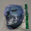 SUKRI Light Blue Wigs with Bangs Long Straight Blue Wigs for Women Heat Resistant Synthetic Wigs for Girls Cosplay Party Halloween Daily Use 22 Inch