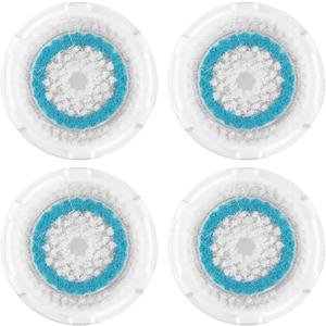 Deep Pore Face Cleansing Brush Head Replacements Compatible with Clarisonic Mia 1, Mia 2, Alpha Fit