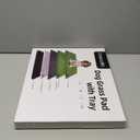 Dog Grass Pad with Tray, 16"x20" Grass Pad for Dogs Potty with 2pcs Artificial Grass, Indoor Dog Litter Box for Balcony Apartment, Realistic, Washable, Less Odor (Small)