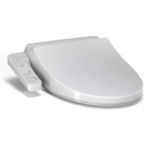 TOTO WASHLET A2 Electronic Bidet Toilet Seat with Heated Seat and SoftClose Lid, Elongated, Cotton White - SW3004#01