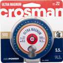 CrosmanCrosman Domed Premier Pellets, 0.22-Calibre, 500 Count (Grey)