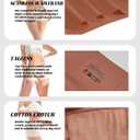 CUTE BYTE Womens Seamless Boy Shorts Underwear Soft Stretch No Show Boxer Shorts Briefs Panties for Ladies 4 Packs (Beige, S)