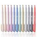 Mr Pen Sleek Chisel Tip Highliter, 12 Pcs