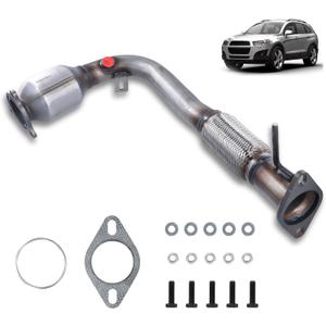 Front Catalytic Converter Catalytic Convert Compatible with 2010-2014 Chevy Equinox 2.4L, 2010-2014 GMC Terrain 2.4L, 2012-2015 Captiva Sport 2.4L Direct-Fit (EPA Compliant)