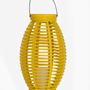 LED Lantern with LED Candle , Garden Lantern for Outdoors, Solar Lights for Outdoors, Includes Solar Module and Battery, Party Decoration