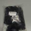 Black Curly Wigs With Bangs - Synthetic Afro Curly Wigs, Bouncy Fluffy Hair, Glueless, Daily & Cosplay