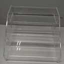 Azar Displays 326039 Three-Tier Counter with 9-Compartment Counter Step Display, 12" W x 11.75" D x 7.125" H