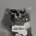 Halloween skeleton costume kids,glow in the dark skeleton costume on both sides Skuller candy bag for boys and grils (Small, Black)