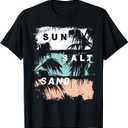 Sun Salt Sand T-Shirt (Black, S)