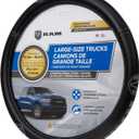 Plasticolor 006789R01 RAM Larger-Sized Truck Gray Ram Logo Steering Wheel Cover