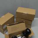 KNOBWELL 6 Pack Privacy Door Knob for Bathroom or Bedroom Door Knobs, Round Interior Door Knobs, Indoor Door Knob, Keyless Black Door Knob with Lock, Door Handle Lock for Interior Doors, Matte Black