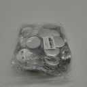 300 pcs 58mm/2.28 inch Button Maker Supplies, 58mm Button Supplies Parts, (Approx. 2.25 inch) Round Badge Blank Button Pins, Includes Metal Pin Back Cover, Metal Cover, Clear Film