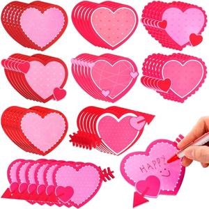 Eaasty 1080 Sheets Valentine's Day Heart Cutouts Paper Heart Cutouts Assorted Color Love Shape Die Cut for Valentine's Day Craft Bulletin Board Classroom Decor Teachers DIY Craft Projects Supplies