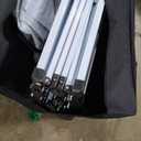 10x10 Pop Up Canopy Tent, Easy Up Canopy with 3 Adjustable Height, Outdoor Sun Shade with 4 Sandbags & Carrying Bag for Camping, Parties,Outdoor Events - White