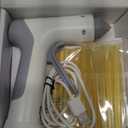 Cordless Hot Glue Gun, 10s Fast Preheat, 30PCS Mini Glue Sticks 7x100mm, 4V 20W Type-C Rechargeable, Anti-Drip, Auto-Off, for DIY Crafts, Repair, Decoration (White)