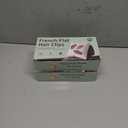 2 x French Hair Claw Clips, 9-Pack Lay-Flat Design with Gift Box,Matte and Comfortable Hair Clips for All-Day Work, Travel,Yoga & Strong Hold for All Hair Types