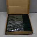 Laumoi 36 Pcs Velvet Ring Box for Wedding Ceremony Engagement Jewelry Boxes Packaging Display Ring Case Earring Storage Holder for Proposal Anniversary Birthday Gift(Green)