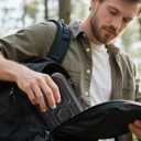 URMLCUS Carrying Case for Nintendo Switch 2 (2025), Hard Shell Travel Case with 10 Game Card Slots, Water Resistant & Shock Resistant Protection for Console & Accessories +4 Thumb Grip Caps (Black)