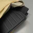 Powerty Floor Mats for 2017-2024 2025 2026 Ford F250/F350/F450 Super Duty Crew Cab All Weather 3D TPE Anti-Slip Truck Liners for 1st & 2nd Row Accessories