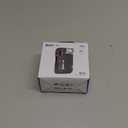 WUBEN G5 Rechargeable EDC Flashlight, 400 Lumens Dual Light Sources Mini Flashlight with RGB Light, Portable Flat Pocket Flashlights, Magnetic Keychain Flashlight for Outdoor Home Emergencies (Black)