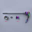 Bike Quick Release Skewer Front & Rear Wheel Axle for Mountain Bike/Road Bike/Bicycle/MTB Wheel HubColorful a Pair