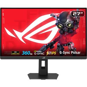 ASUS ROG Strix 27” 1440P GSYNC Pulsar HDR Gaming Monitor (XG27QNGV) - QHD, 360Hz (Above 144Hz), 1ms, Ultrafast IPS, Esports Dual-Mode, Ambient Adaptive Technology, Aura Sync