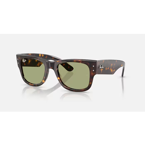 Ray-Ban Mega Wayfarer Square Sunglasses, Polished Havana, LENSES
Bottle Green