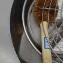 Teewe Carbon Steel Wok Traditional Hand Hammered - 13.4" Chinese Woks Round Bottom Wok Pan Set with 8 Pcs Cookware Accessories