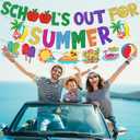 Last Day of School Decorations: Schools Out for Summer Decorations End of School Year Party Decorations Summer Party Decorations School‘s Out for Summer Banner Pool Party Decorations
