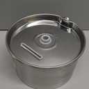 Cat Water Fountain Stainless Steel - 74oz/2.2L Pet Gift Dog Water Dispenser Automatic Silent Cats Dispenser for Drinking Indoor Metal Kitty Spout Fountains with 3 Filters & 3 Sponges Cat Dogs Gifts