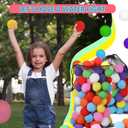 Deekin 200 Pcs Reusable Water Balloons Water Balls Games with 2 Mesh Bag Summer Outside Toys for Outdoor Fun Game Play