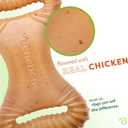 Benebone Dental Durable Dog Chew Toy for Aggressive Chewers, Real Chicken, Made in USA, Small