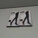 2 x Women's Tights 70D Soft Opaque Control Top High Waist Microfiber Pantyhose with Reinforced Toes (Black, XL)