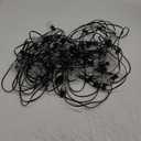 Radiance Clear String Globe Lights, 25 ft, Black Wire, G40 Bulb