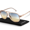 livho Trendy Polarized Aviator Sunglasses Women Men, Retro Sun Glasses for Women Men 2025, Oversized UV Protection Shades