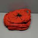 Teenyyou 24 Pcs Halloween Spiderweb Buckets Bulk Spiderweb Birthday Party Decoration Fabric Halloween Trick or Treat Bag with Handles Candy Bucket Easter Gifts Tote Bag for Party Favor