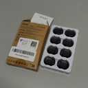 8Pack Cord Organizer [Dual Spring & Clasp, Max Secure] Cable Clips - Chfeila Cable Management, Adhesive Phone Charging Wire Holder for Nightstand/Wall, Home Office Desk Accessories Decor Essentials (Black)