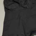 BRABIC Womens' Seamless Sleeveless V-Neck Bodysuit Shapewear Tummy Control (X-Large-XX-Large, Black Thong)