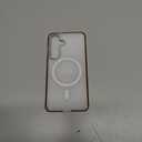 JETech Case for Samsung Galaxy S24 5G, Non-Yellowing Shockproof Bumper Protective Phone Cover, Anti-Scratch Hard PC Back (Clear)