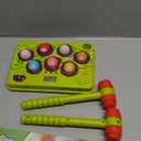 BAODLON Interactive Pound a Mole Game, Toddler Toys, Light-Up Musical Pounding Toy, Early Developmental Toy, Fun Gift for Age 3, 4, 5 Years Old Kids, Boys, Girls, 2 Soft Hammers Included