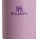 Stanley IceFlow Flip Straw Tumbler with Handle 30 oz | Twist On Lid and Flip Up Straw | Leak Resistant Water Bottle | Insulated Stainless Steel |BPA-Free | Lilac