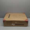 conifferism White Nightstand with Charging Station 28 inches Tall for Bedroom, Sofa Side Table with 2 Drawers,Large End Table with USB Ports,Modern Bedside Table for Home Living Room