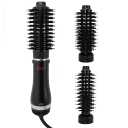 CHI 3-in-1 Round Blowout Brush, Hair Dryer Brush For Smooth, Frizz-Free Hair, 3 Interchangeable Brush Heads & Adjustable Heat Settings