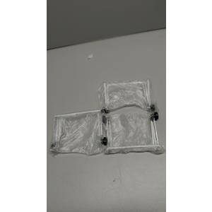 3 Pack Plate Stand Easel Picture Frame Stand Adjustable Foldable Tablet Iron Display Holder for Displaying Photos, Plates, Cookbooks(White)