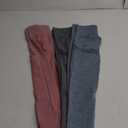 3Piece Workout Leggings Sets for Women, Gym Scrunch Butt Butt Lifting Seamless Leggings, Size L