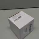 Chuangdi Ivory Velvet Ribbon 3/8" x 40 Yards White Crushed Velvet Ribbon with Wooden Spool Vintage DIY Christmas Ornaments for Wrapping Wreath Bow Xmas Tree Decoration Gift