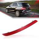 Left Rear Bumper Reflector Trim Driver Side Compatible with Mercedes Benz ML350 ML400 GLE350 GLE400 (Replaces 1668200074)