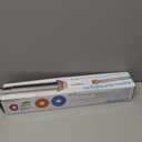 Rolling Pin and Silicone Baking Pastry Mat Set, Stainless Steel Dough Roller with Adjustable Thickness Rings, for Pizza, Pie, Pastries, Pasta, Cookies (Red)